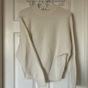 Balloon sleeve sweater